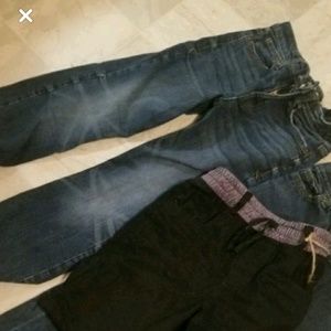 Boys size 8 rocket, and cat&Jack jeans, shorts